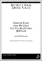 Open My Eyes SAB choral sheet music cover